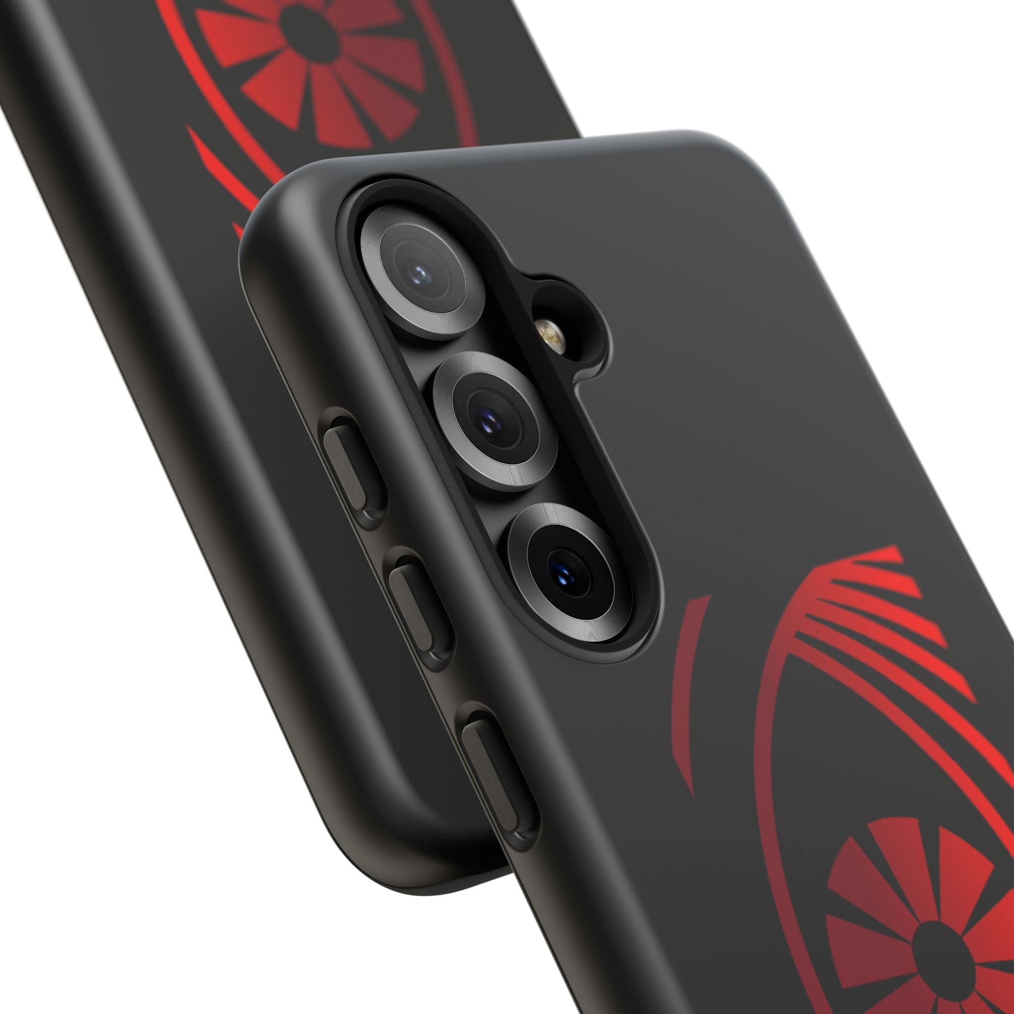 Tough Cases — Red Abstract Eye Graphic Phone Case Printify Phone Case  FUN GUY WORLD