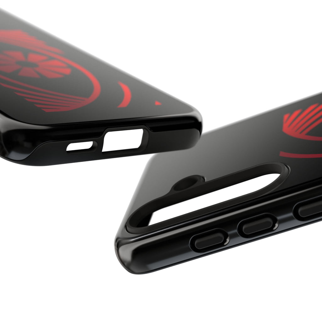 Tough Cases — Red Abstract Eye Graphic Phone Case Printify Phone Case  FUN GUY WORLD