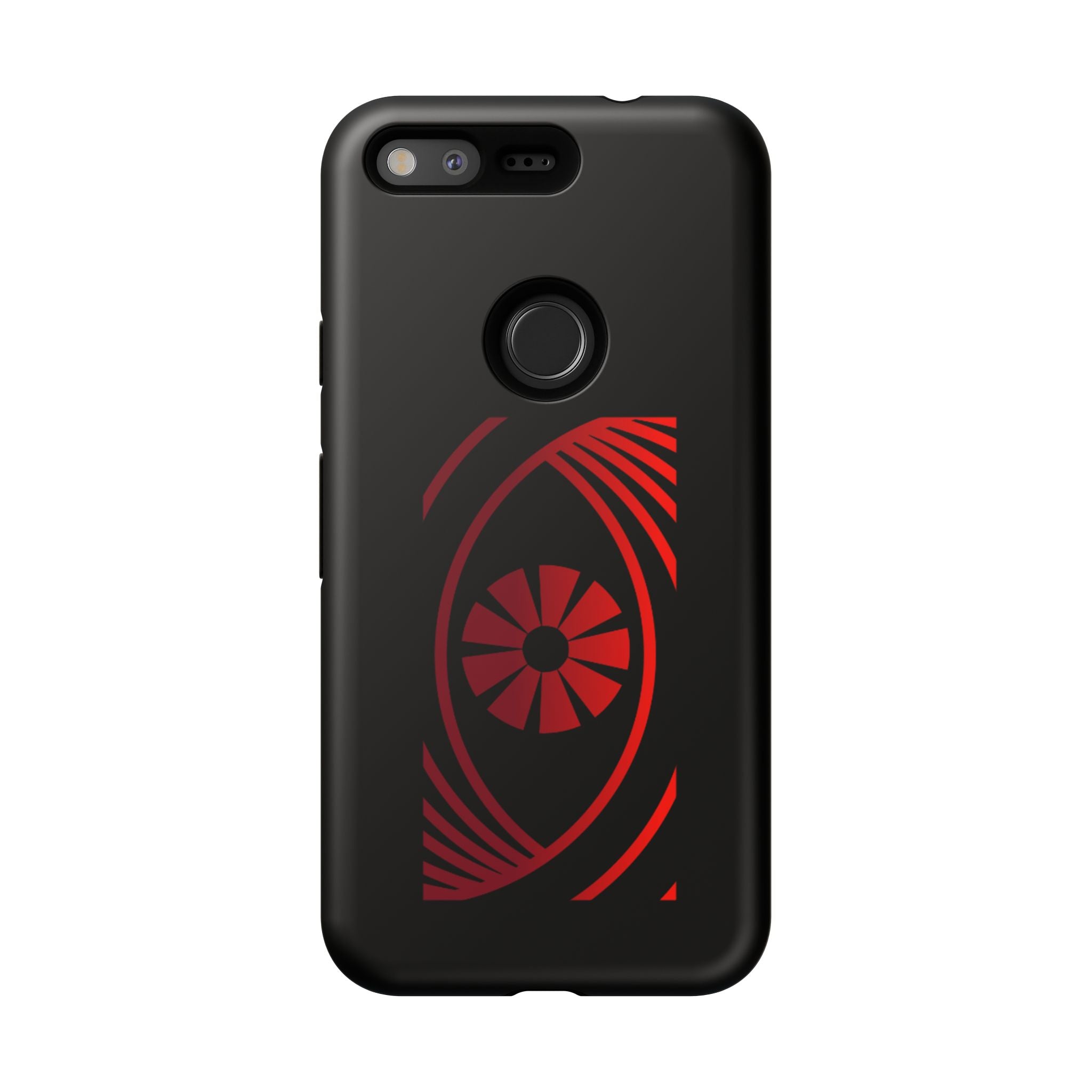 Tough Cases — Red Abstract Eye Graphic Phone Case Printify Phone Case  FUN GUY WORLD