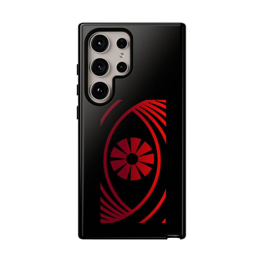 Tough Cases — Red Abstract Eye Graphic Phone Case Printify Phone Case  FUN GUY WORLD