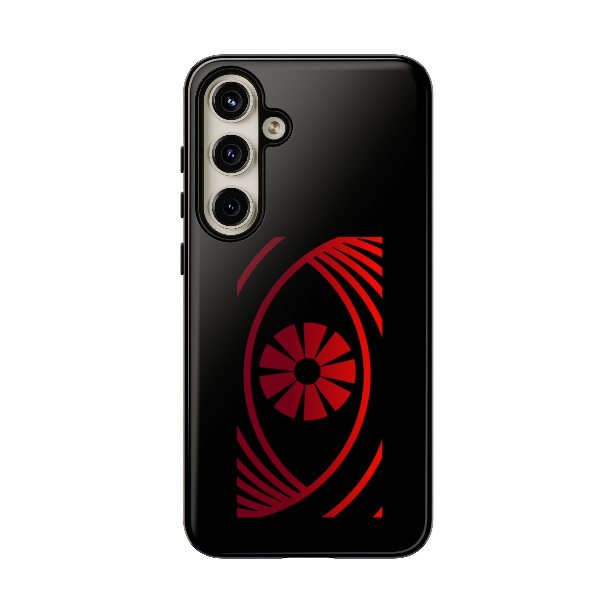 Tough Cases — Red Abstract Eye Graphic Phone Case Printify Phone Case  FUN GUY WORLD
