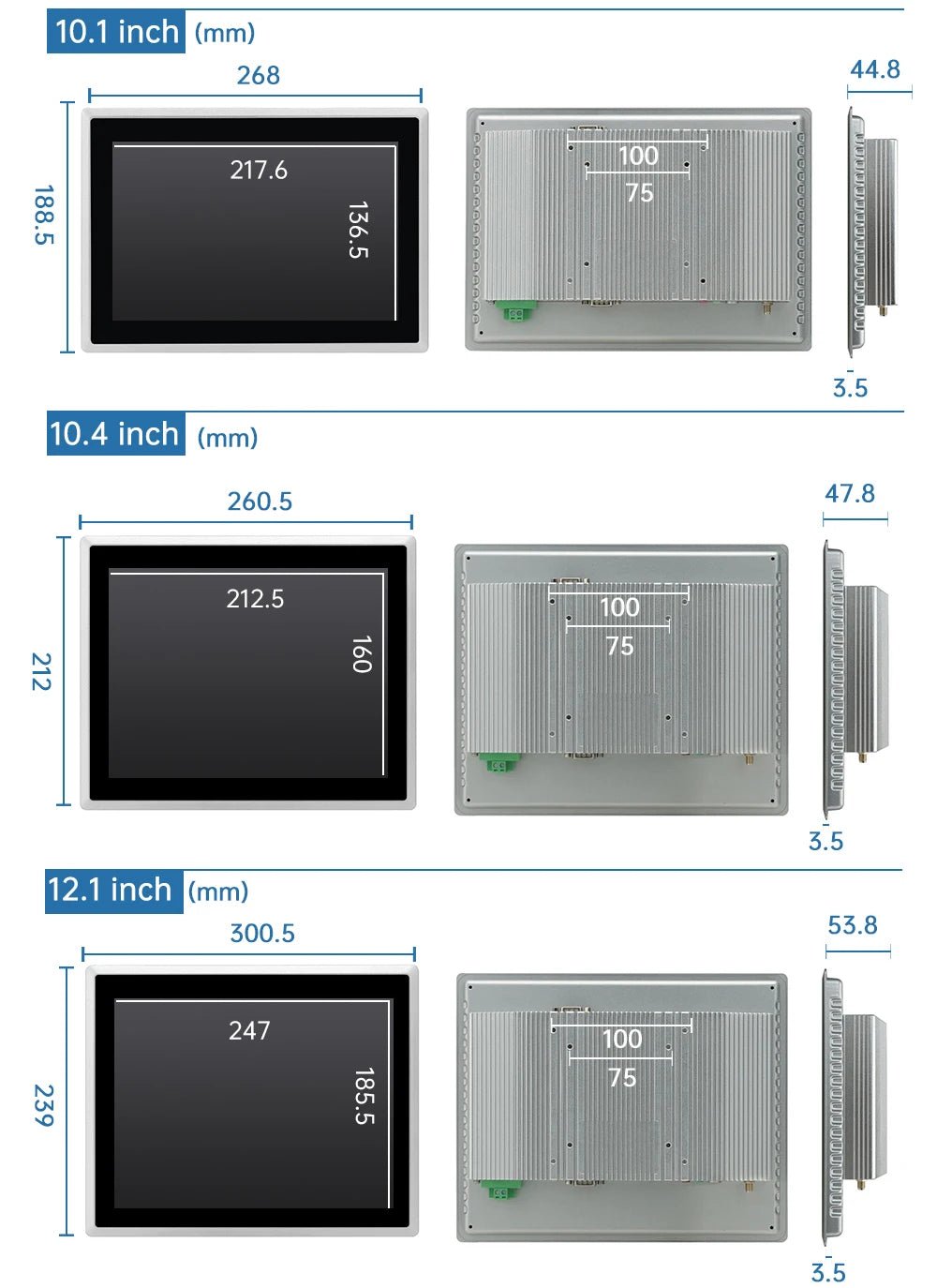15 - 23.8 Inch Industrial Touch Screen Panel Pc Aluminum Case Embedded Front Ip65 All In One Industrial Panel Pc - FUN GUY WORLD FUN GUYS SHOP FUN GUY WORLD 200000605:200004548;200007763:201336100;272:8093Win 11-i7-16G-512G;5:5703653921.5 Inch  21.5 Inch Win 11 - i7 - 16G - 512G UK|China Mainland 15 - 23.8 Inch Industrial Touch Screen Panel Pc Aluminum Case Embedded Front Ip65 All In One Industrial Panel Pc FUN GUYS SHOP FUN GUY WORLD
