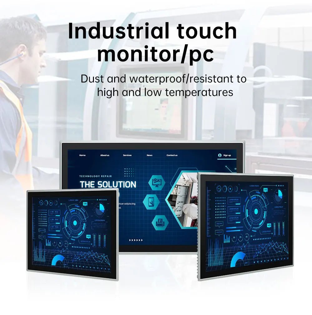 15 - 23.8 Inch Industrial Touch Screen Panel Pc Aluminum Case Embedded Front Ip65 All In One Industrial Panel Pc - FUN GUYS SHOP FUN GUYS SHOP FUN GUYS SHOP 200000605:200004548;200007763:201336100;272:8093Win 11-i7-16G-512G;5:5703653921.5 Inch  21.5 Inch Win 11 - i7 - 16G - 512G UK|China Mainland 15 - 23.8 Inch Industrial Touch Screen Panel Pc Aluminum Case Embedded Front Ip65 All In One Industrial Panel Pc