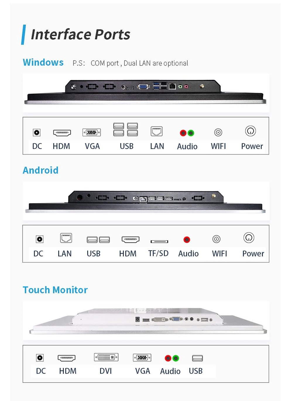15.6/17.3/18.5 Inch All In One Touch Panel Industrial Pc Android 11 Window 10 Hdmi Wall Mount Touchscreen Waterproof Monitor - FUN GUY WORLD FUN GUYS SHOP FUN GUY WORLD 272:809318.5 Inch;5:5203931209Customized  Customized 18.5 Inch 15.6/17.3/18.5 Inch All In One Touch Panel Industrial Pc Android 11 Window 10 Hdmi Wall Mount Touchscreen Waterproof Monitor FUN GUYS SHOP FUN GUY WORLD