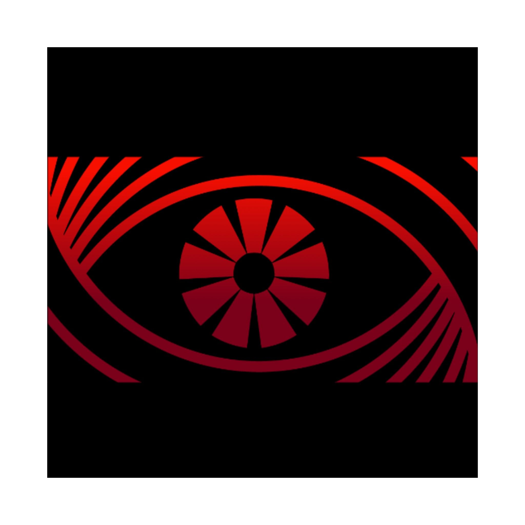 Red Eye Graphic Poster — Matte Horizontal Art Print Printify Poster  FUN GUY WORLD