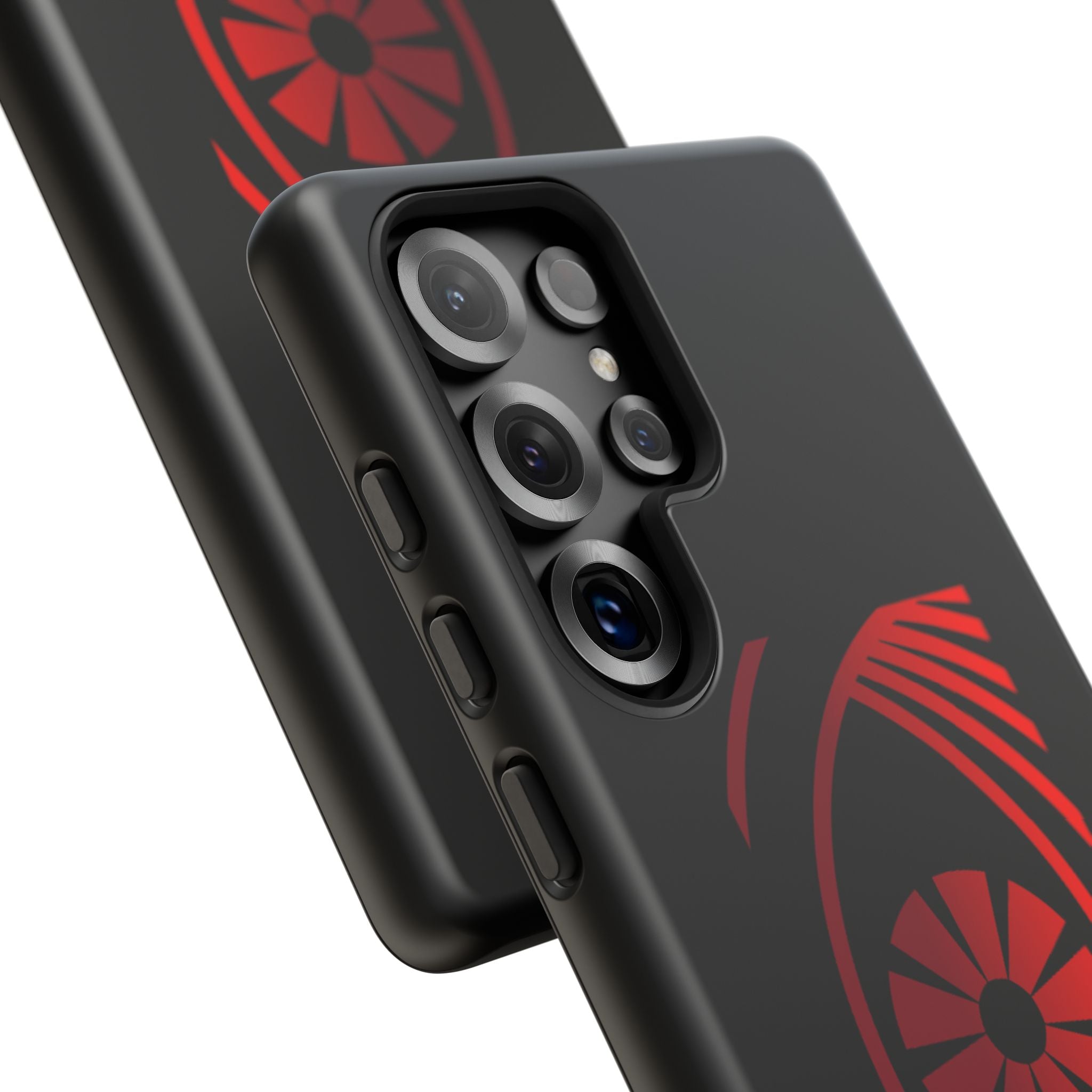Tough Cases — Red Abstract Eye Graphic Phone Case Printify Phone Case  FUN GUY WORLD