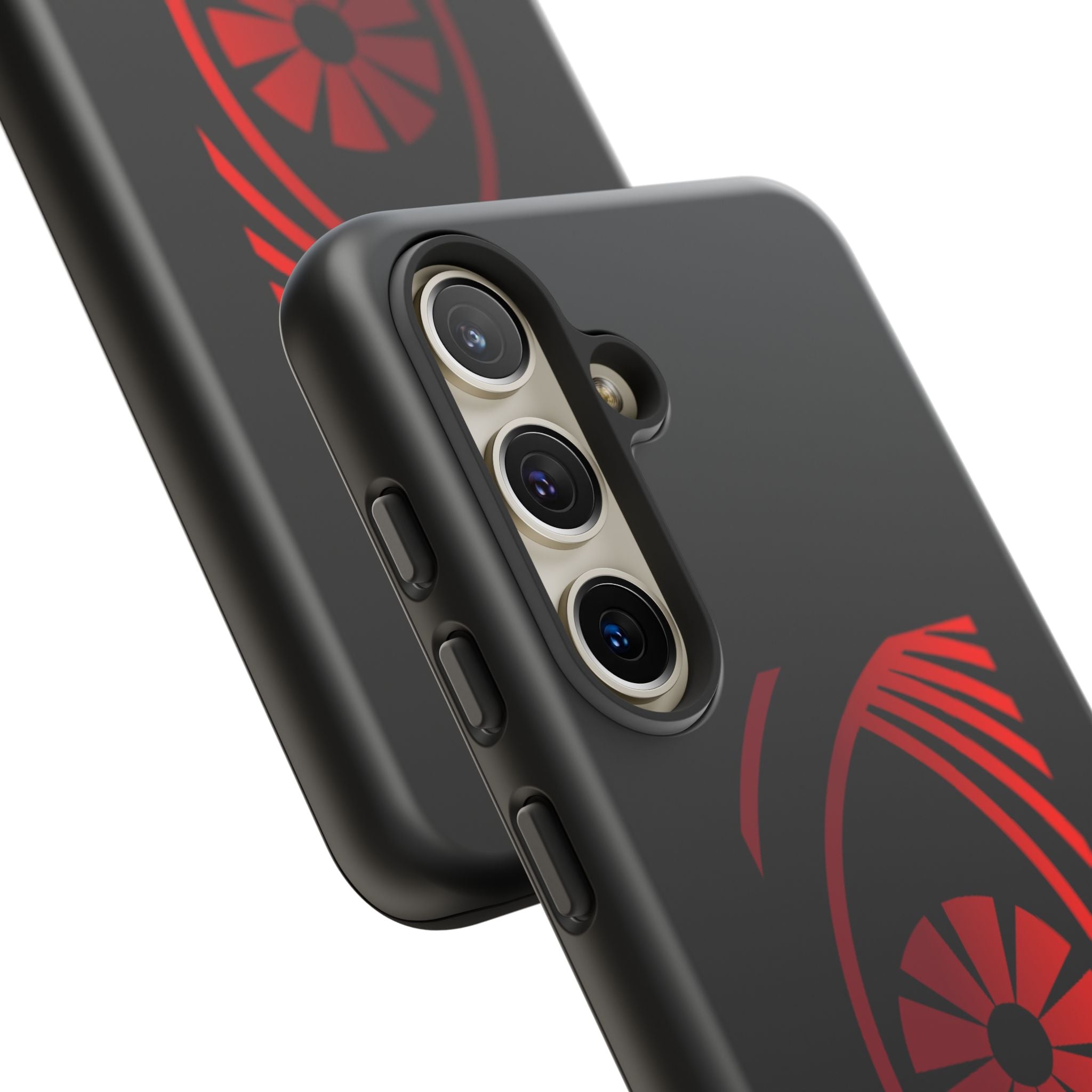 Tough Cases — Red Abstract Eye Graphic Phone Case Printify Phone Case  FUN GUY WORLD