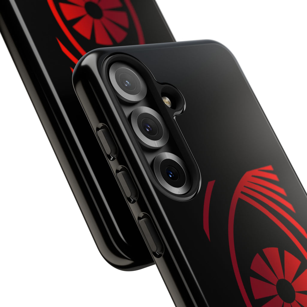 Tough Cases — Red Abstract Eye Graphic Phone Case Printify Phone Case  FUN GUY WORLD
