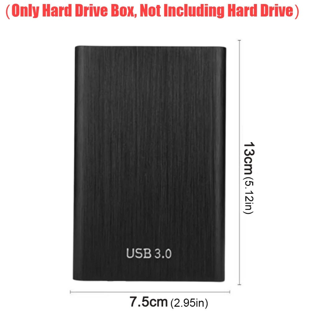 2.5 Inch External Hard Drive Usb 3.0 External Hard Disk Box 1tb Plug And Play （Only Hard Drive Box, Not Including Hard Drive） - FUN GUY WORLD FUN GUYS SHOP FUN GUY WORLD 14:201441170Black;200007763:201336100  Black China Mainland 2.5 Inch External Hard Drive Usb 3.0 External Hard Disk Box 1tb Plug And Play （Only Hard Drive Box, Not Including Hard Drive） FUN GUYS SHOP FUN GUY WORLD
