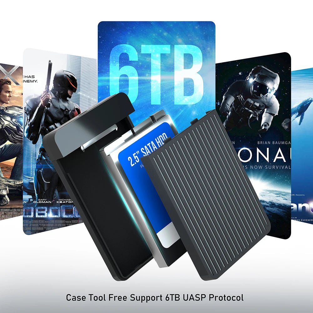 2.5 Inch USB3.0 Hard Drive Case External Hd Case Enclosure Usb to Sata Hard Drive Box Pocket for Hdd 2 5 Ssd Notebook Adapter - FUN GUY WORLD FUN GUYS SHOP FUN GUY WORLD 14:94USB 3.0  USB 3.0 2.5 Inch USB3.0 Hard Drive Case External Hd Case Enclosure Usb to Sata Hard Drive Box Pocket for Hdd 2 5 Ssd Notebook Adapter FUN GUYS SHOP FUN GUY WORLD