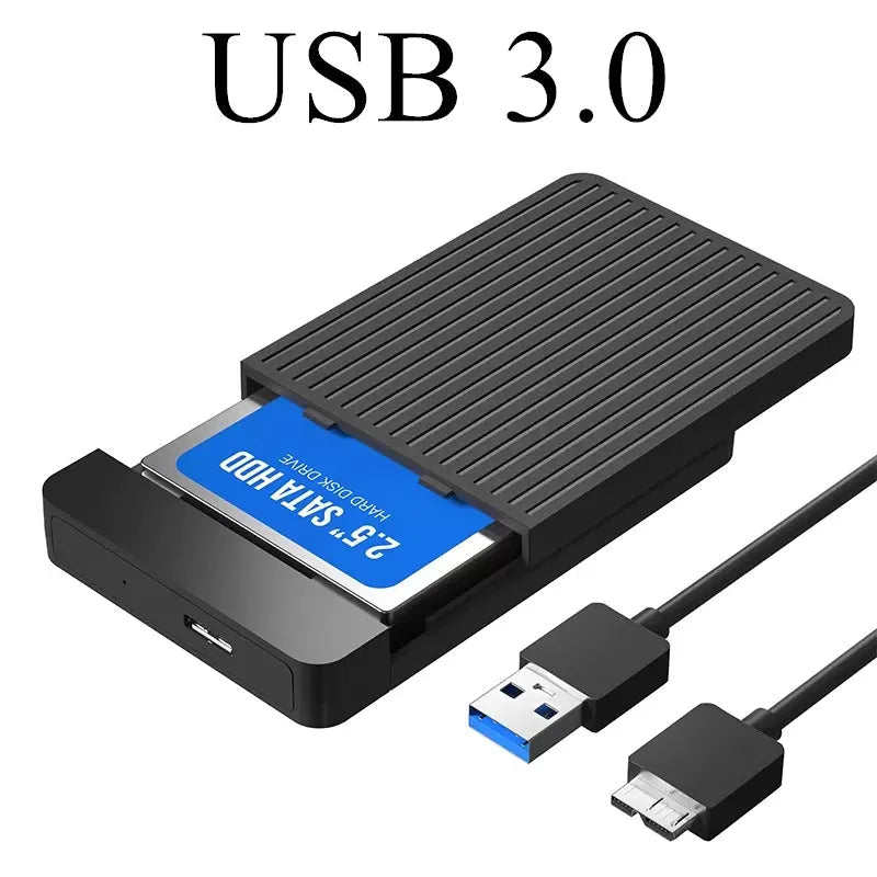 2.5 Inch USB3.0 Hard Drive Case External Hd Case Enclosure Usb to Sata Hard Drive Box Pocket for Hdd 2 5 Ssd Notebook Adapter - FUN GUY WORLD FUN GUYS SHOP FUN GUY WORLD 14:94USB 3.0  USB 3.0 2.5 Inch USB3.0 Hard Drive Case External Hd Case Enclosure Usb to Sata Hard Drive Box Pocket for Hdd 2 5 Ssd Notebook Adapter FUN GUYS SHOP FUN GUY WORLD