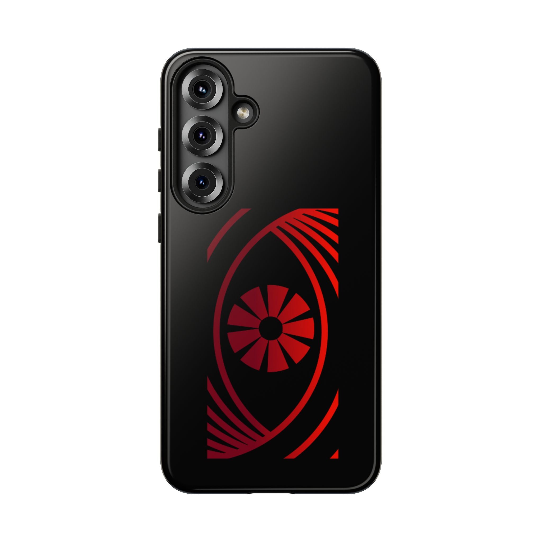 Tough Cases — Red Abstract Eye Graphic Phone Case Printify Phone Case  FUN GUY WORLD
