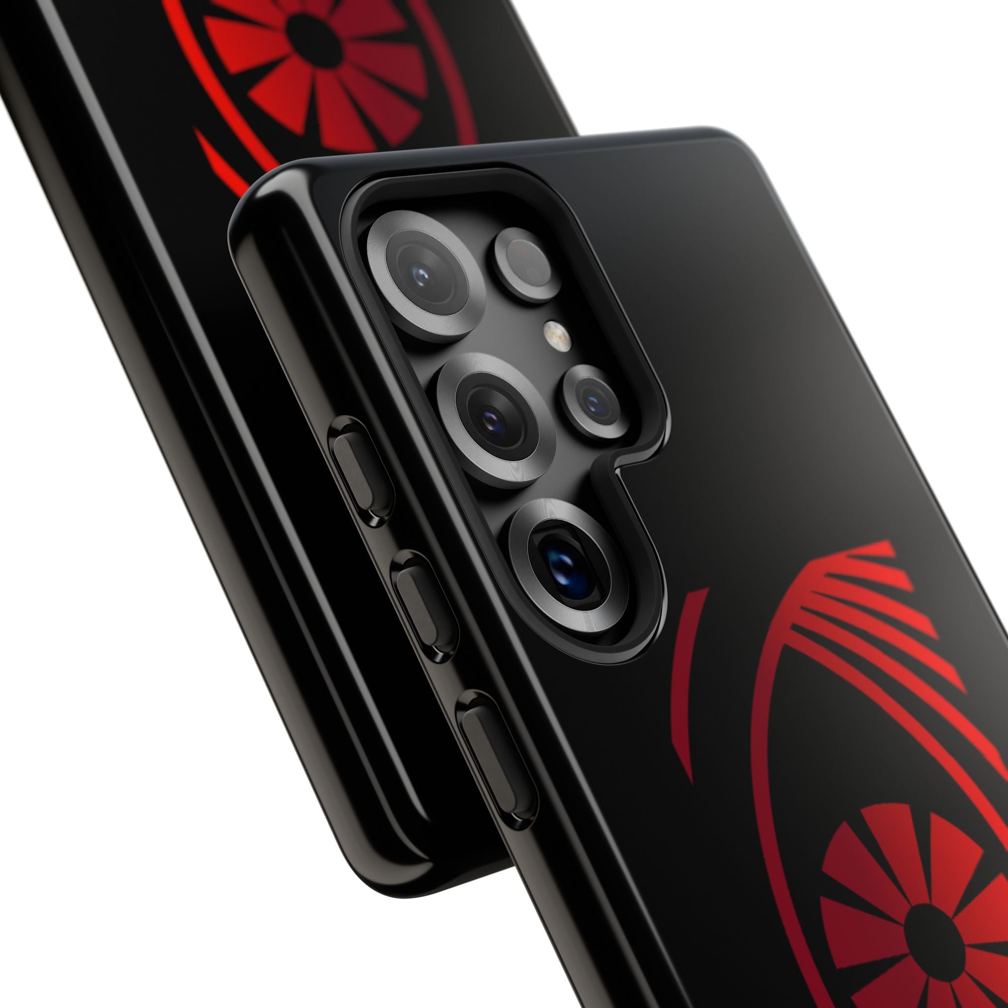 Tough Cases — Red Abstract Eye Graphic Phone Case Printify Phone Case  FUN GUY WORLD