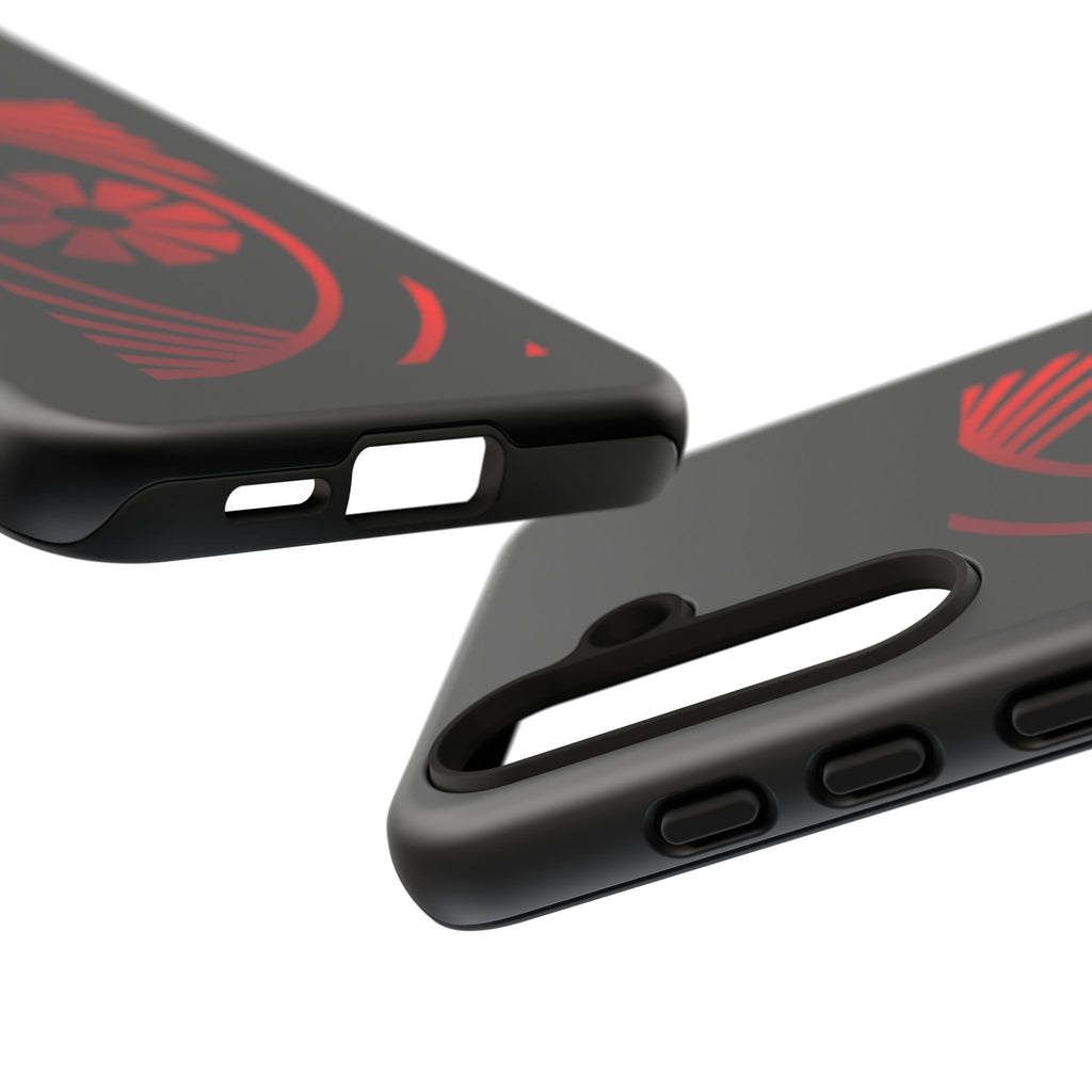 Tough Cases — Red Abstract Eye Graphic Phone Case Printify Phone Case  FUN GUY WORLD