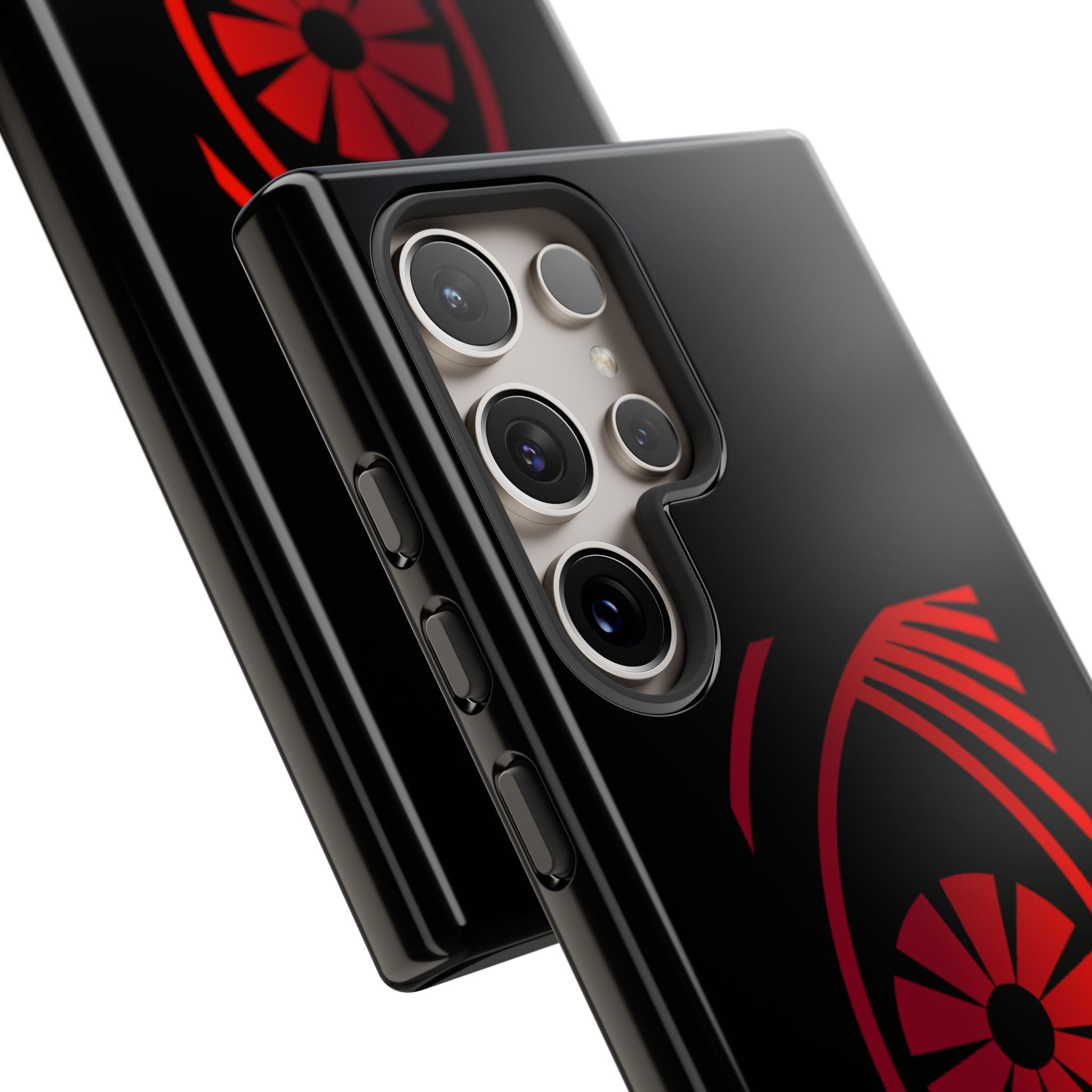 Tough Cases — Red Abstract Eye Graphic Phone Case Printify Phone Case  FUN GUY WORLD