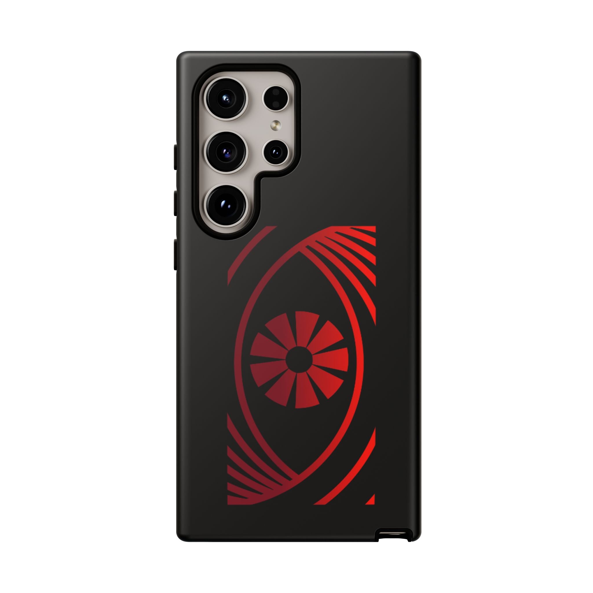 Tough Cases — Red Abstract Eye Graphic Phone Case Printify Phone Case  FUN GUY WORLD
