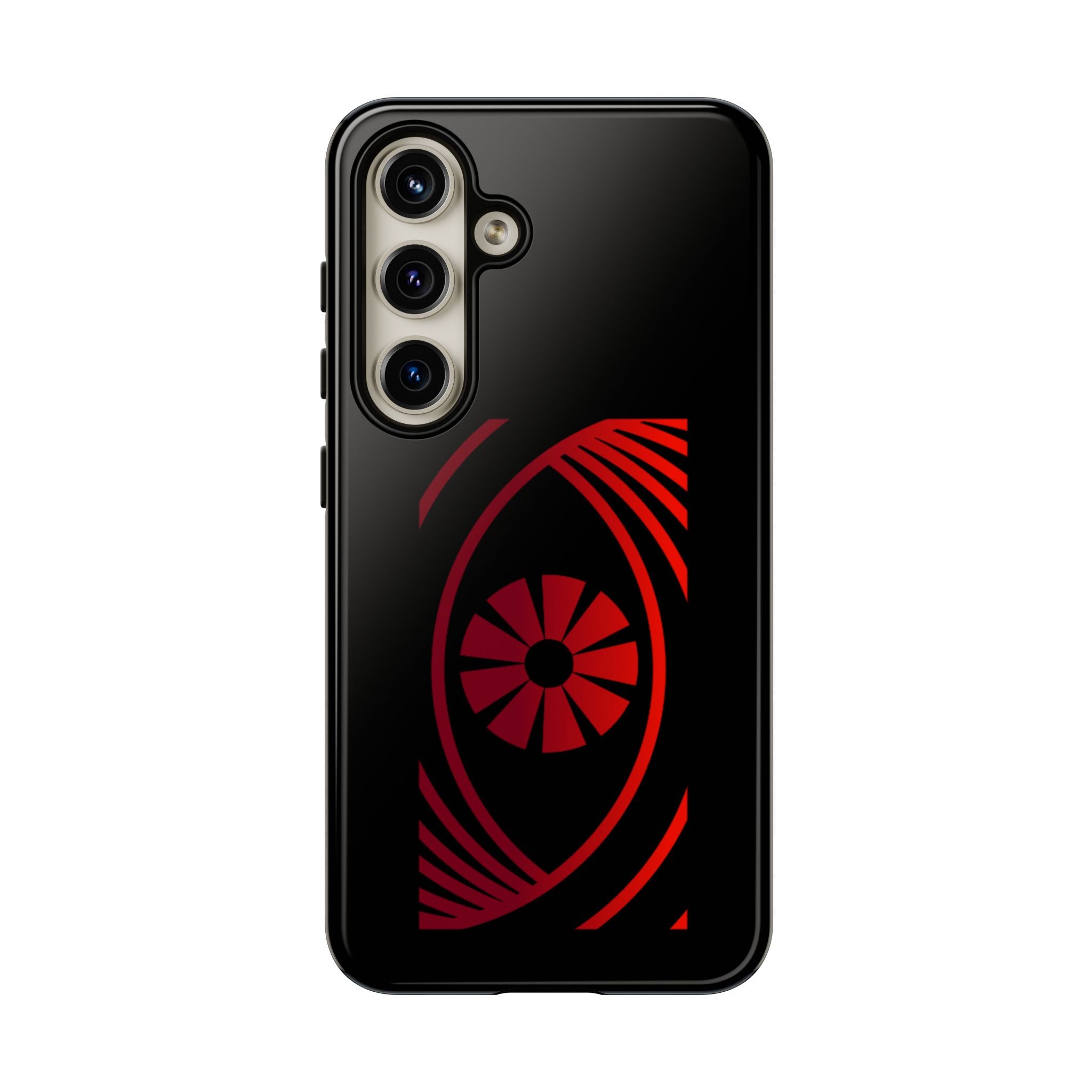 Tough Cases — Red Abstract Eye Graphic Phone Case Printify Phone Case  FUN GUY WORLD