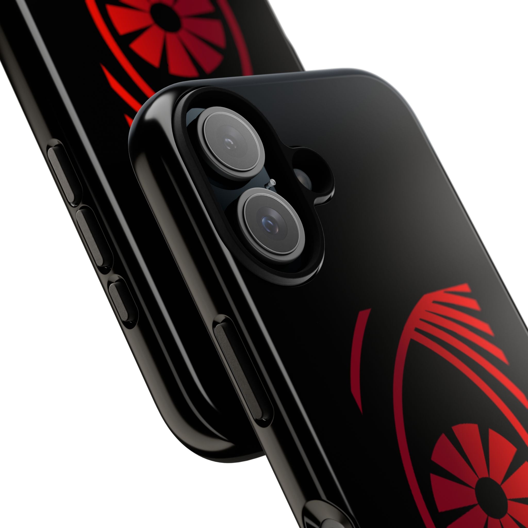 Tough Cases — Red Abstract Eye Graphic Phone Case Printify Phone Case  FUN GUY WORLD