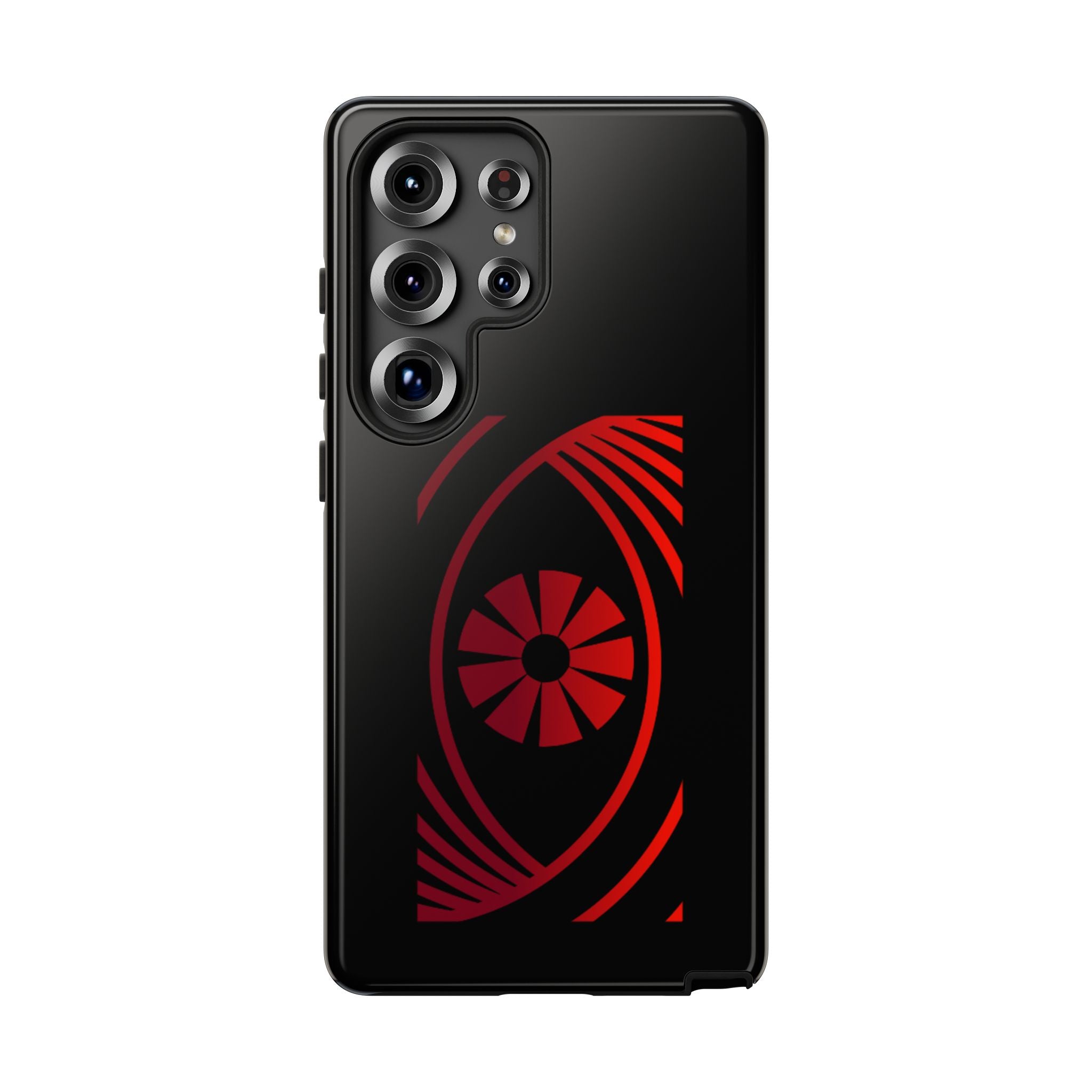 Tough Cases — Red Abstract Eye Graphic Phone Case Printify Phone Case  FUN GUY WORLD