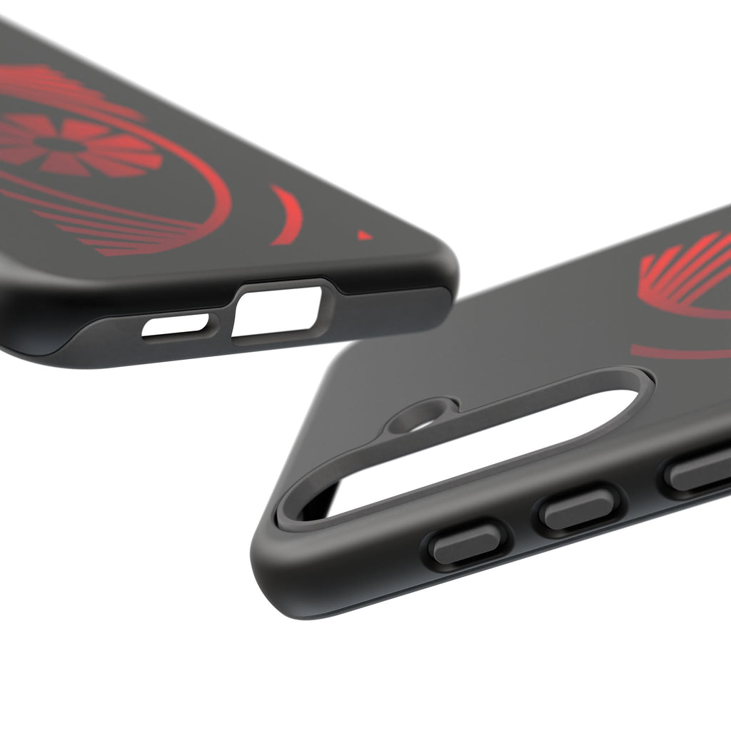 Tough Cases — Red Abstract Eye Graphic Phone Case Printify Phone Case  FUN GUY WORLD