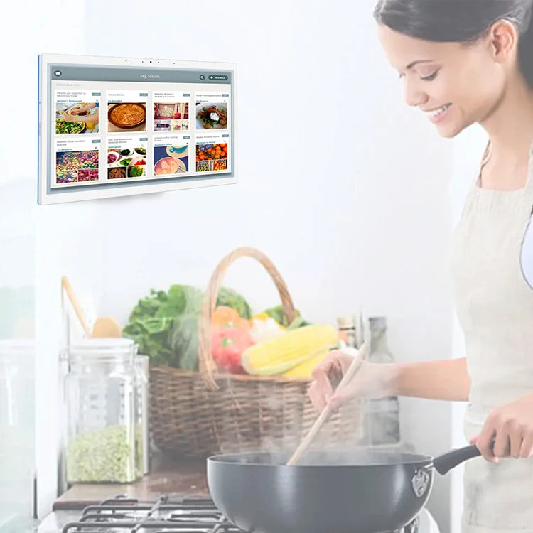 Android PoE industry tablet wall mounted 10 inch, WIfi, RJ45, Bluetooth, VESA, customized bracket-best tablet for industrial use FUN GUYS SHOP   FUN GUY WORLD