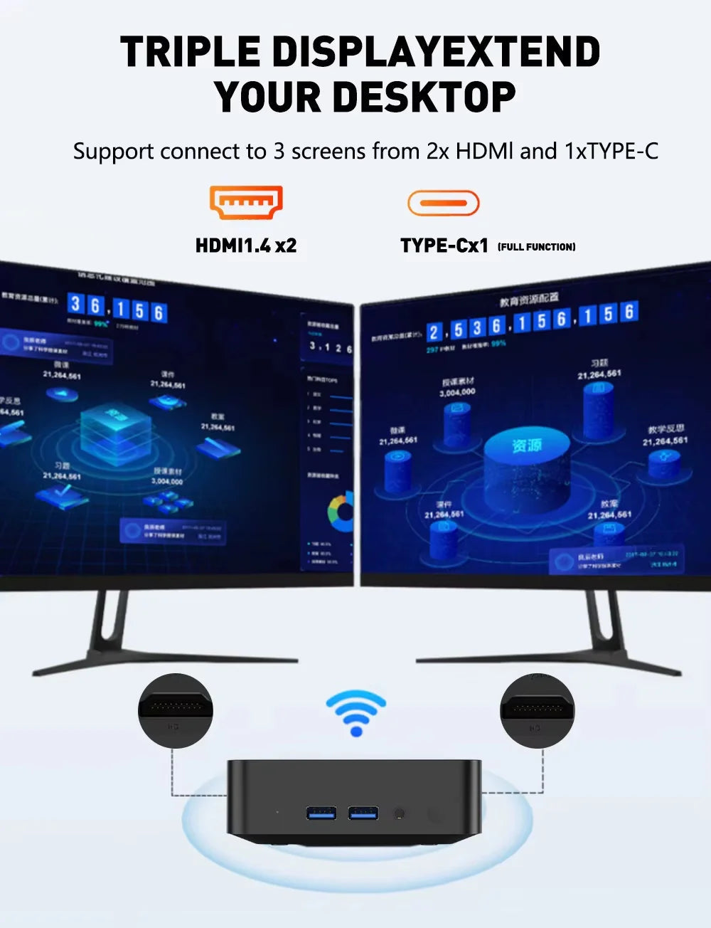 2026 Mini PC Intel Core i9 8950HK i3-6100 Computer Windows 11 16GB 1TB 2TB 4K Gaming Computer WiFi6 USB Portable Mini Desktop PC FUN GUYS SHOP   FUN GUYS SHOP