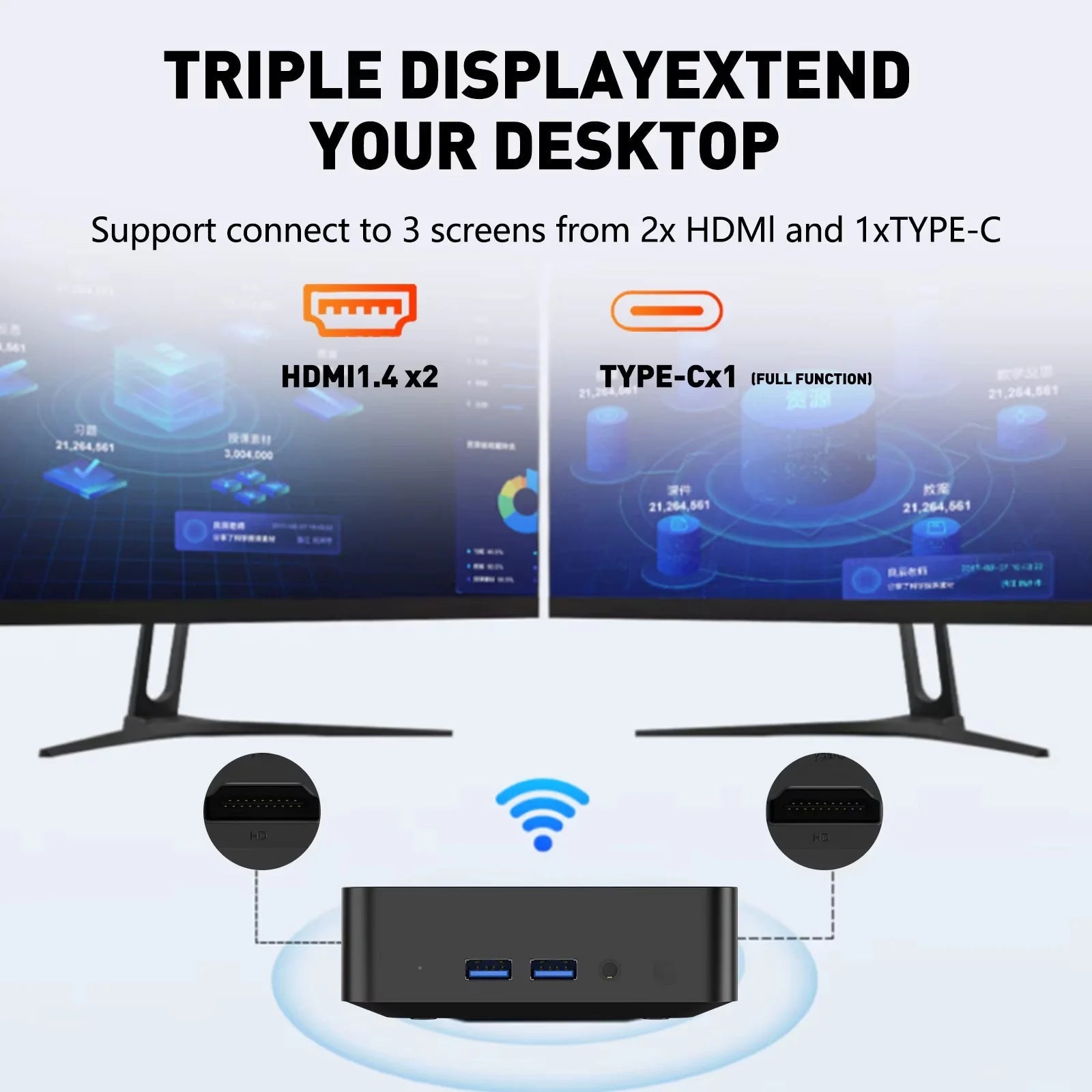 Mini PC Protable Gaming i9 8950HK i3-6100 16GB RAM Windows 11 Pro WIFI6 BT5.2 4K 1TB 2TB SSD 1000Mbps Mini Gamer Computer PC FUN GUYS SHOP   FUN GUYS SHOP