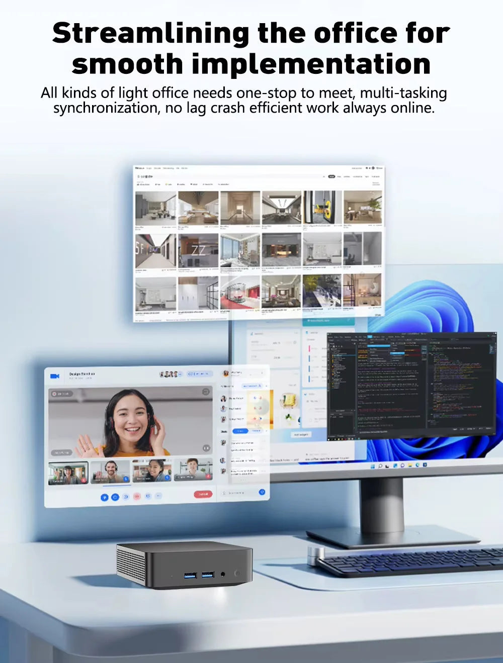 2026 Mini PC Intel Core i9 8950HK i3-6100 Computer Windows 11 16GB 1TB 2TB 4K Gaming Computer WiFi6 USB Portable Mini Desktop PC FUN GUYS SHOP   FUN GUYS SHOP