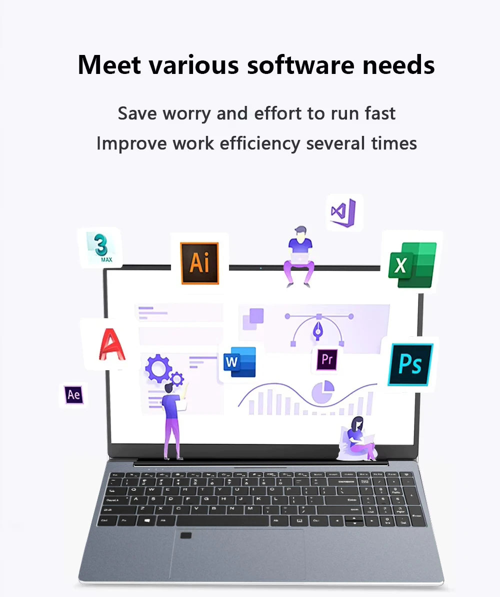 15.6 Windows11 Pro Laptop backlit keyboard Intel Core i9 10980HK 16GB 1TB Laptops Office Computer Fingerprint Unlock Notebook PC FUN GUYS SHOP   FUN GUY WORLD