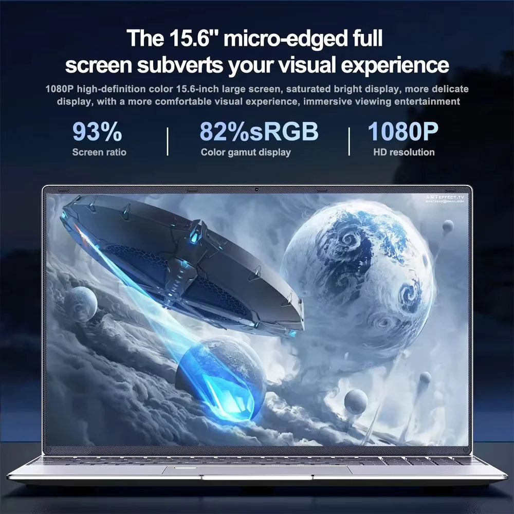 New 15.6" Intel Core i9 8950HK Gaming Laptop Computer 16GB RAM 1/2TB SSD PC Gamer Windows 11 1920*1080P Office Gaming Notebook FUN GUYS SHOP   FUN GUY WORLD