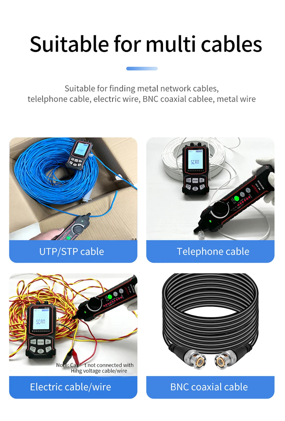 NOYAFA NF-918S Cable Tracker LCD Display Optical Fiber Tester Optical Power Meter Portable Visual Fault Locator Network Tools FUN GUYS SHOP   FUN GUYS SHOP