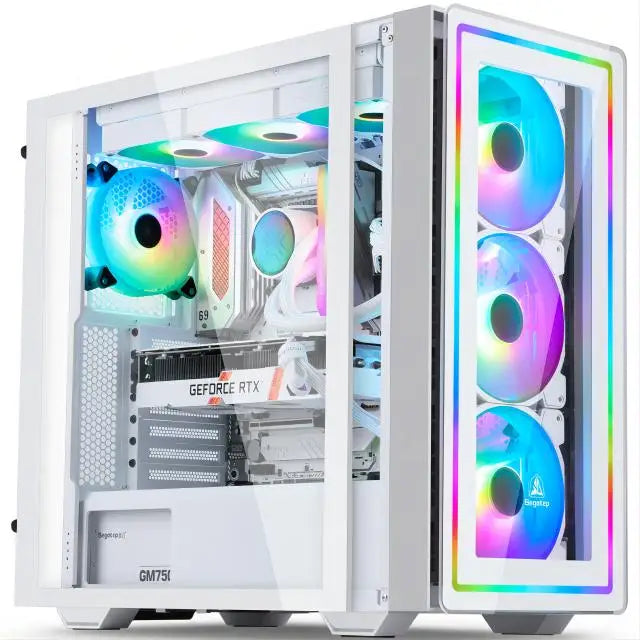 Aotesier Hot selling gamer desktop computer build in Win10 16GB Ram SSD 256G GTX 1050Ti Core E5-2650 processor new gaming pc FUN GUYS SHOP Computer  FUN GUY WORLD