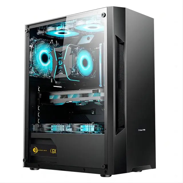 Aotesier Hot selling gamer desktop computer build in Win10 16GB Ram SSD 256G GTX 1050Ti Core E5-2650 processor new gaming pc FUN GUYS SHOP Computer  FUN GUY WORLD