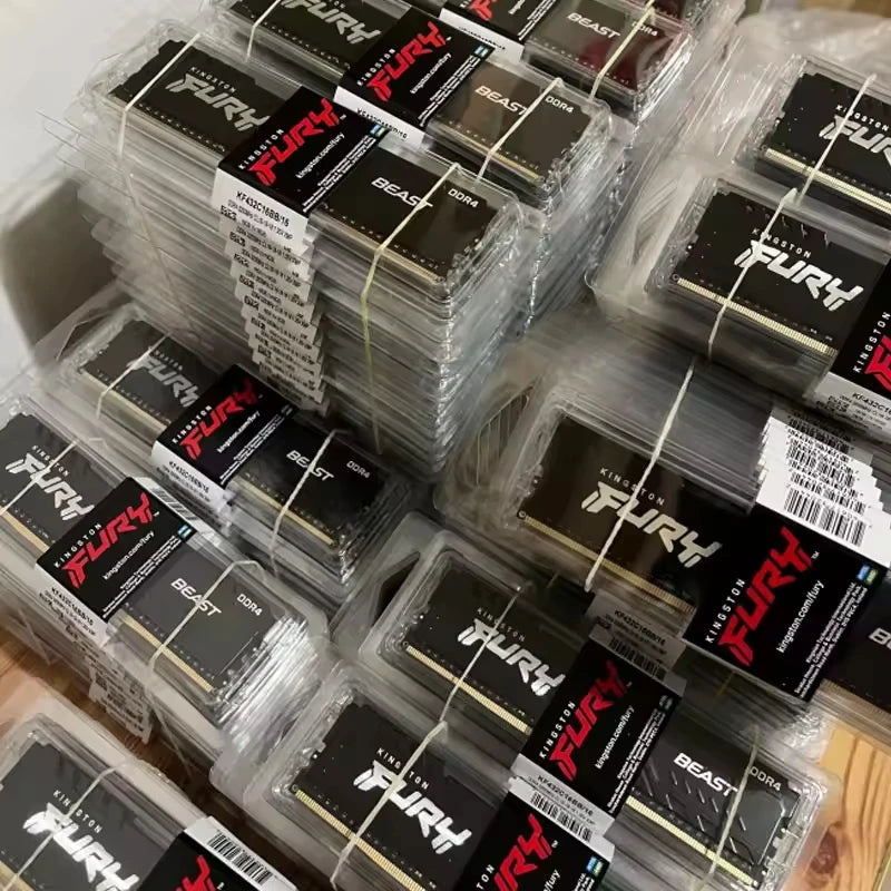 Hyperx FURY Beast DDR4 8GB 16GB 32GB 2400 2666 3200MHz DIMM PC4-23400 25600 28800 DDR4 Desktop Memory Module FUN GUYS SHOP   FUN GUY WORLD