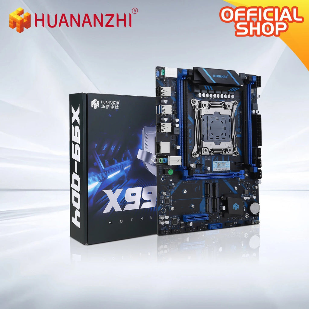 HUANANZHI X99 QD4 LGA 2011-3 XEON X99 Motherboard With Intel XEON E5 2667 V4 With 2*16G DDR4 ECC Memory Combo Kit Set NVME FUN GUYS SHOP   FUN GUY WORLD