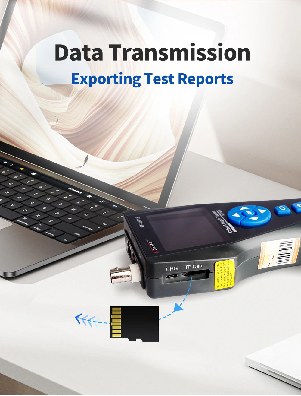 NOYAFA NF-8601S Network Cable Tester Anti-Interference Cable Tracker PING Tester RJ45 RJ11 Measure Length Tester Network Tools FUN GUYS SHOP   FUN GUY WORLD