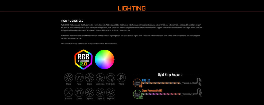 GIGABYTE New B550M AORUS ELITE Motherboard Micro-ATX Socket AM4 For Ryzen 5000 4000 3000 Series CPU Dual Channel DDR4 SATA3 M.2 FUN GUYS SHOP   FUN GUY WORLD