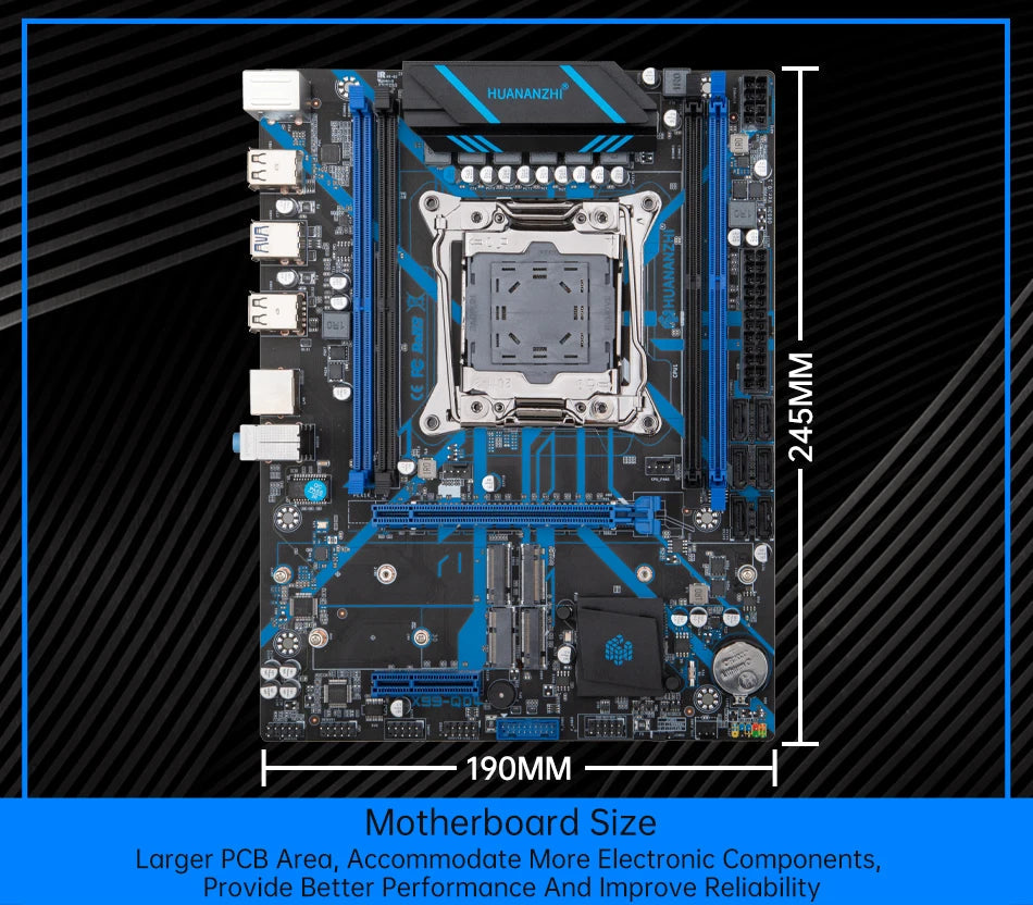 HUANANZHI X99 QD4 LGA 2011-3 XEON X99 Motherboard With Intel XEON E5 2667 V4 With 2*16G DDR4 ECC Memory Combo Kit Set NVME FUN GUYS SHOP   FUN GUY WORLD
