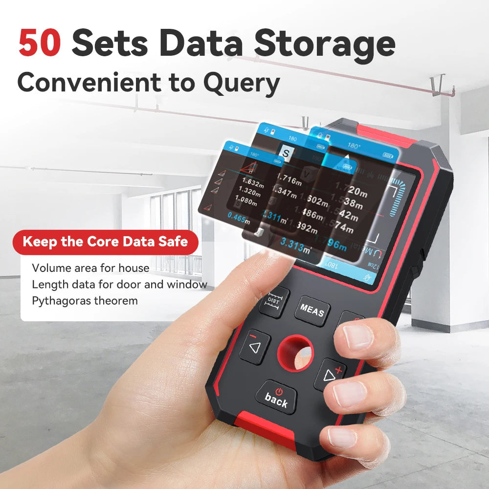 Noyafa NF-518S Metal Detector  Undeground Sturs Wall Scanner AC Wood Finder Cable Wires Tracker Digital Level Laser Rangefinde FUN GUYS SHOP   FUN GUYS SHOP