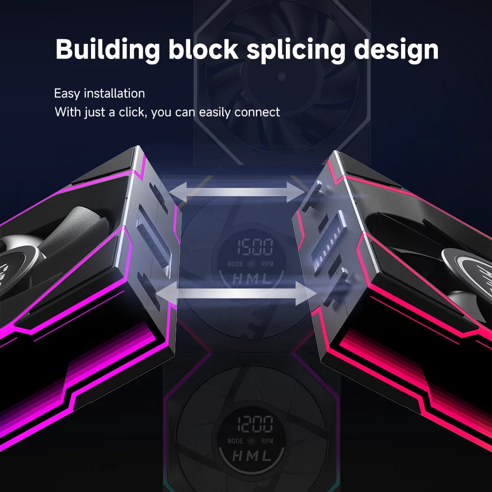 120mm ARGB Fan Daisy Chain 5V3pin ARGB Sync Water-Cooled Fan - Jungle Leopard Interstellar V4 1pc FUN GUYS SHOP   FUN GUY WORLD