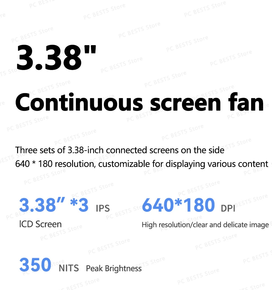 JONSBO ZC-360 Chassis Fan 3 Screen 5V ARGB PWM CPU Cooling Fan Ball Bearing Integrated Fan Magnetic Suction 3.38 Inch Case Fan FUN GUYS SHOP   FUN GUY WORLD