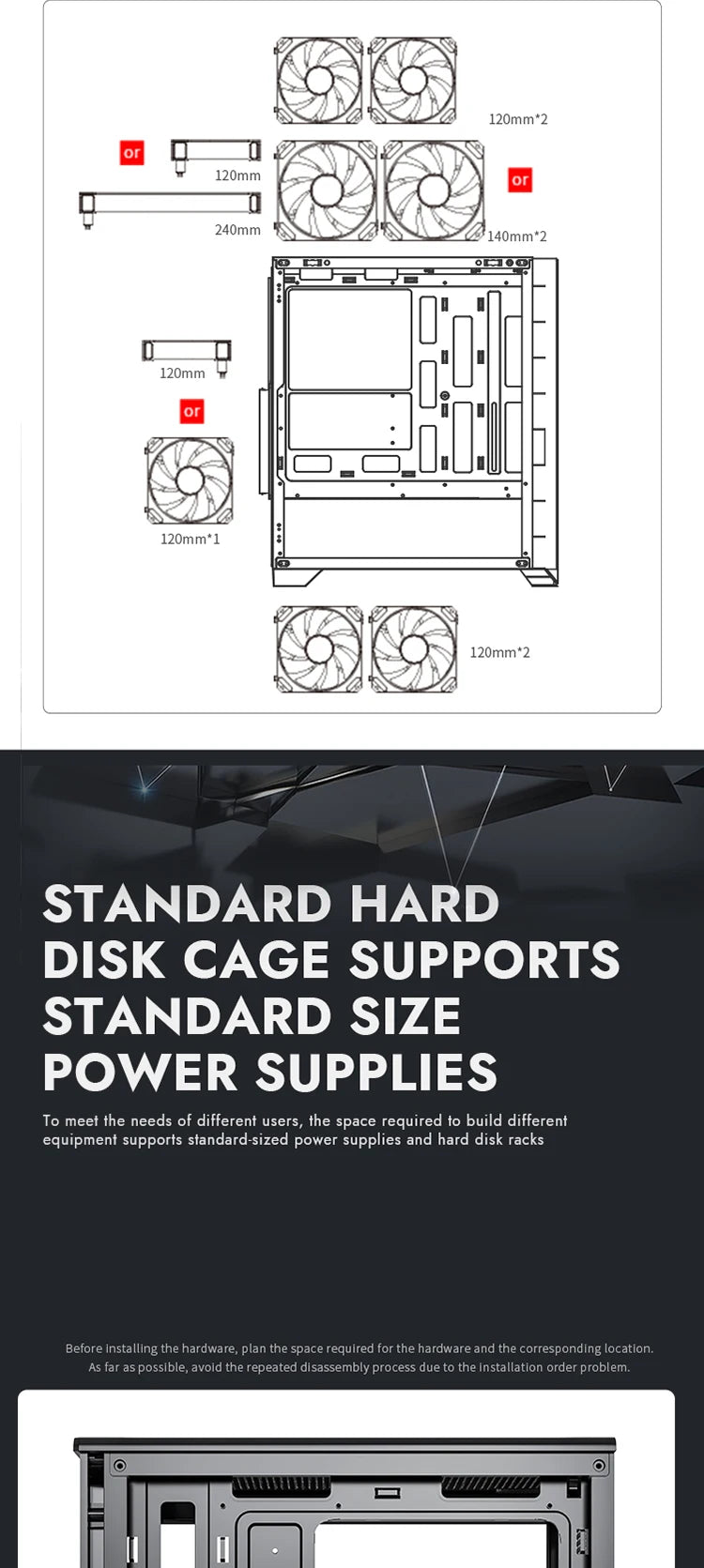 Darkflash DB330M PC Case M-ATX Desktop 270 ° Sea View Room Computer Case USB3.0 Double-Sided Transparent Glass Gamer Cabinet FUN GUYS SHOP   FUN GUY WORLD