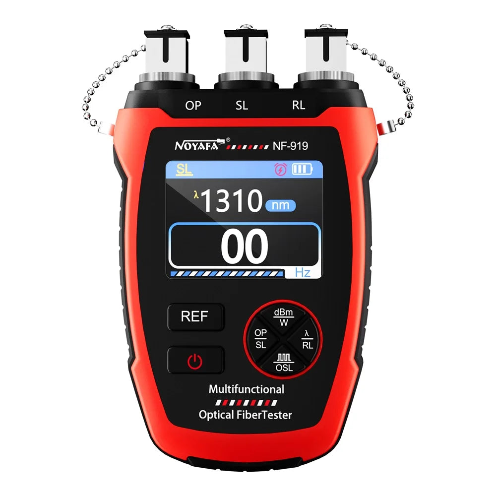 NOYAFA NF-919 Mini Optical Power Meter Visual Fault Locator Network Cable Test OPM/REF -70~+9dbm SC/FC/ST Universal Port FUN GUYS SHOP   FUN GUY WORLD