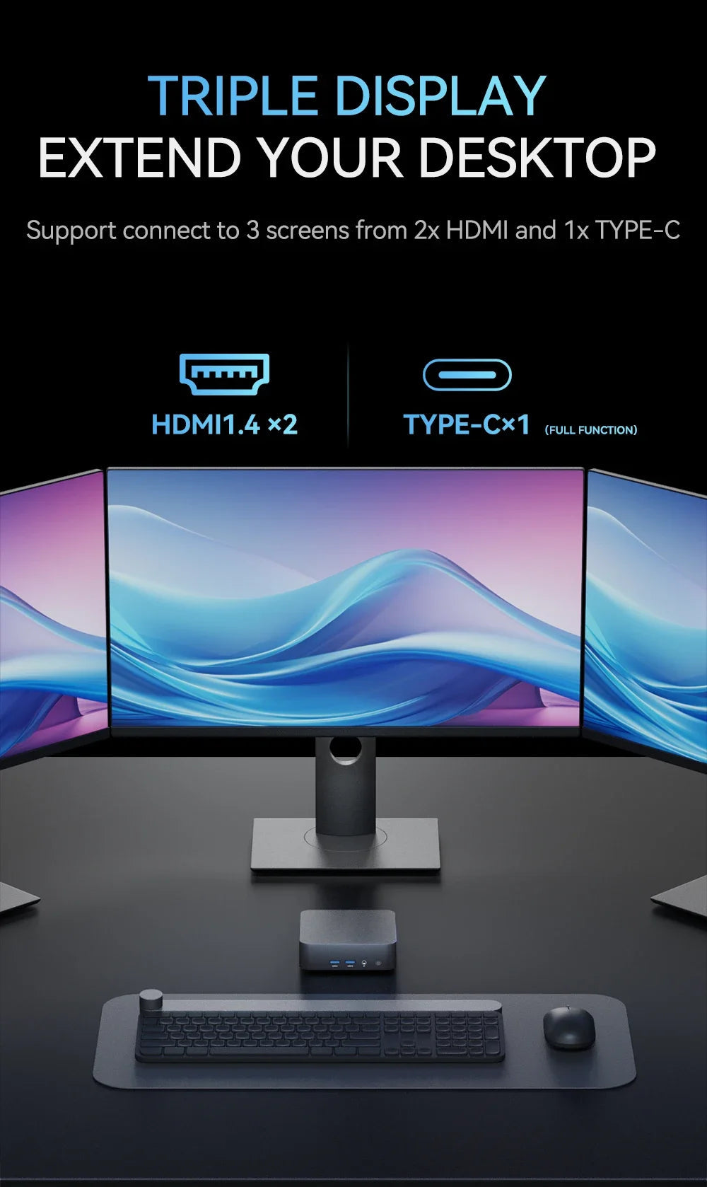 2026 Portable Mini PC Core i9 8950HK Windows 11 Pro Desktop PC Gamer 16GB RAM 1TB SSD WIFI 6 BT5.2 Office Study Desktop Computer FUN GUYS SHOP   FUN GUYS SHOP