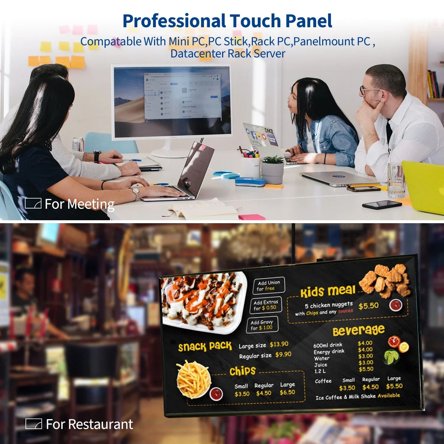 8 To 43 inch Wall mounted PCAP Multi Touch Screen Display Touchscreen Monitor Android 14 Tablet Win 10 Industiral All In One Pc FUN GUYS SHOP   FUN GUY WORLD