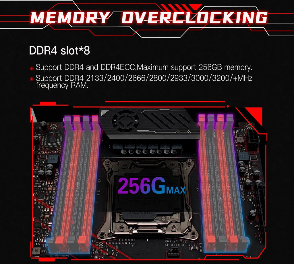 MACHINSIT X99 MR9D Motherboard LGA 2011-3 Supports Xeon Intel  2667 2699 V3V4Full Range CPU processor DDR4 Memory ATX NVME M.2 FUN GUYS SHOP   FUN GUY WORLD