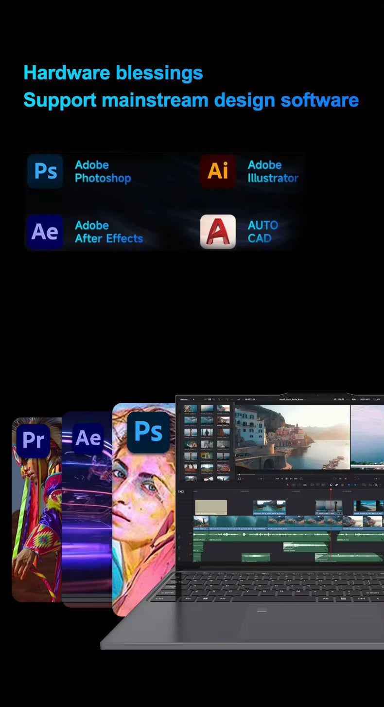 New 15.6" Intel Core i9 8950HK Gaming Laptop Computer 16GB RAM 1/2TB SSD PC Gamer Windows 11 1920*1080P Office Gaming Notebook FUN GUYS SHOP   FUN GUY WORLD