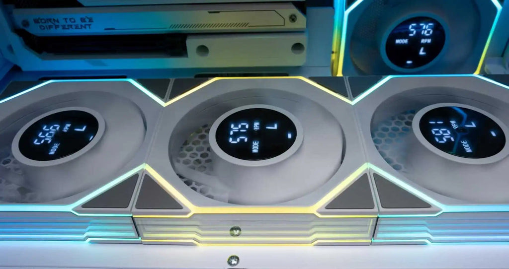 120mm ARGB Fan Daisy Chain 5V3pin ARGB Sync Water-Cooled Fan - Jungle Leopard Interstellar V4 1pc FUN GUYS SHOP   FUN GUY WORLD