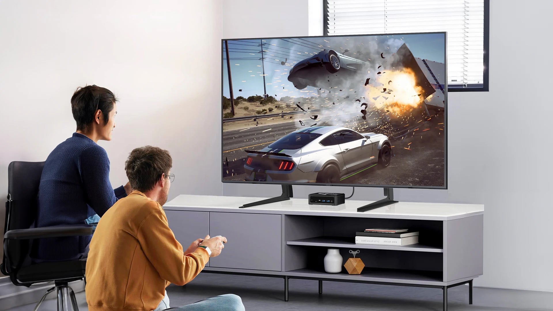 BMAX B5A Pro Mini PC | AMD Ryzen 7 5825U/5700U | Radeon Graphics | 16GB+512GB | Win11 Pro | 4K@60Hz | USB4 | Ultra-Slim FUN GUYS SHOP   FUN GUYS SHOP