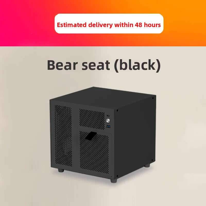 Ursa Minor 4-bay NAS Chassis SFX Power Supply ITX Motherboard,9.9L Ultra-compact Size, 70mm Heat Sink FUN GUYS SHOP   FUN GUY WORLD